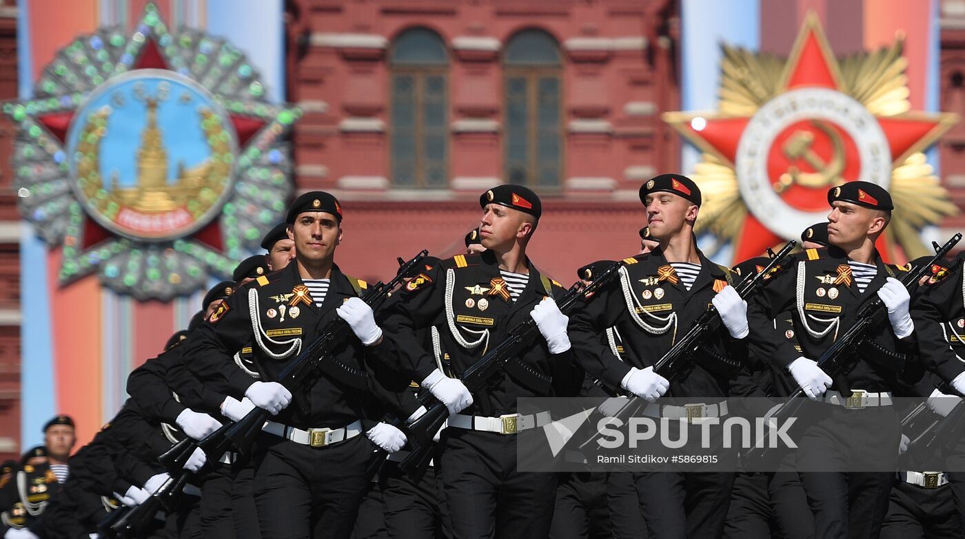 Russia Parade Rehearsal