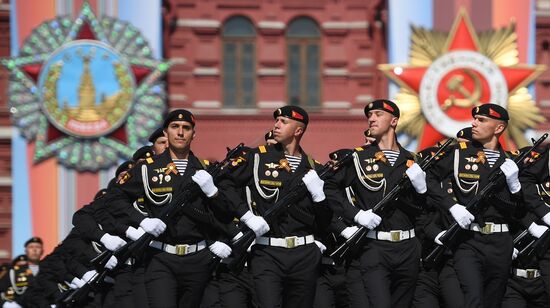 Russia Parade Rehearsal