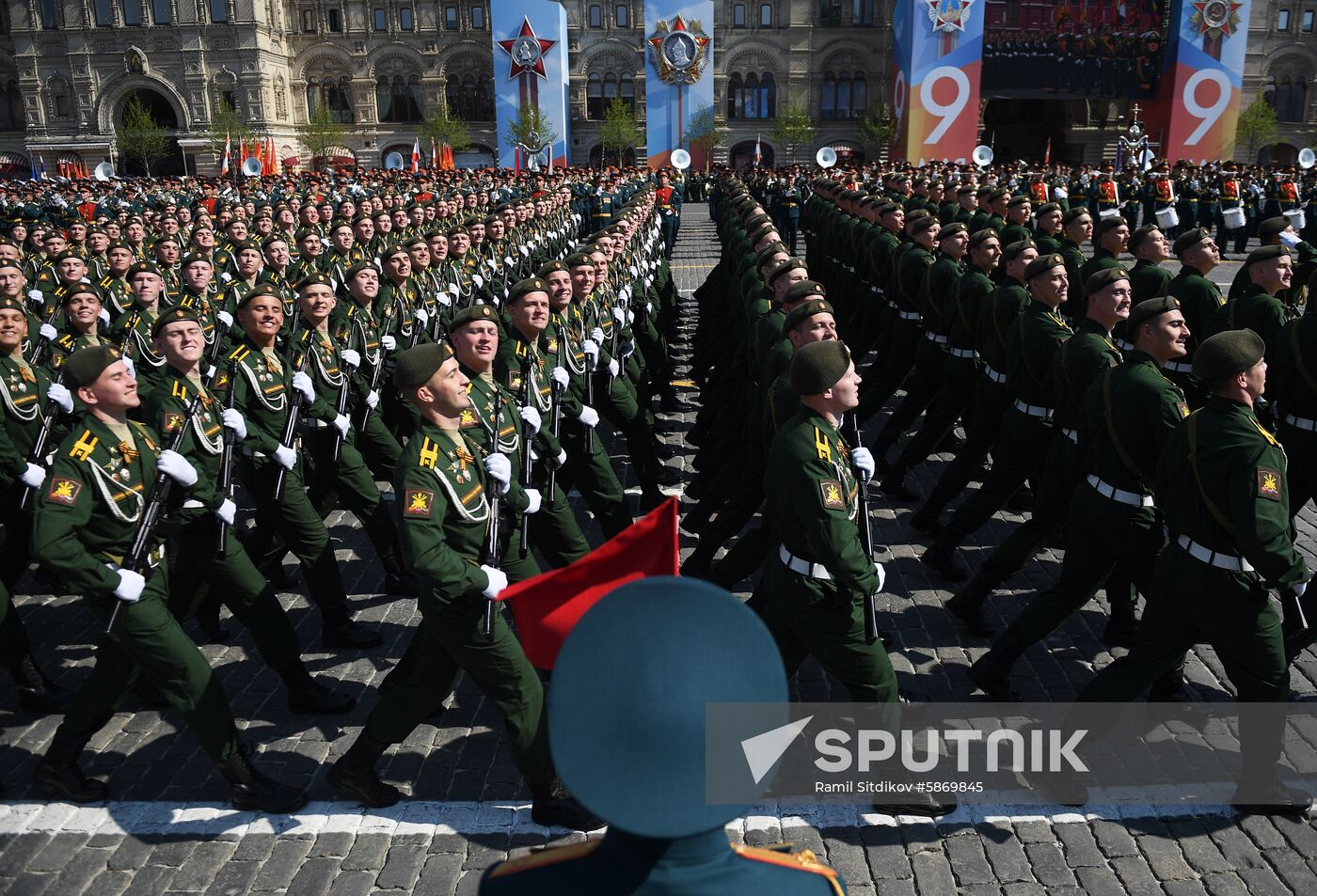 Russia Parade Rehearsal