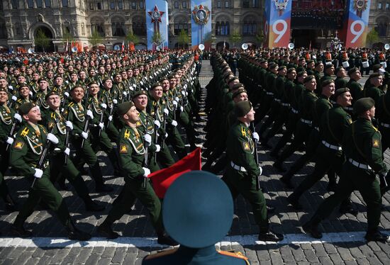 Russia Parade Rehearsal