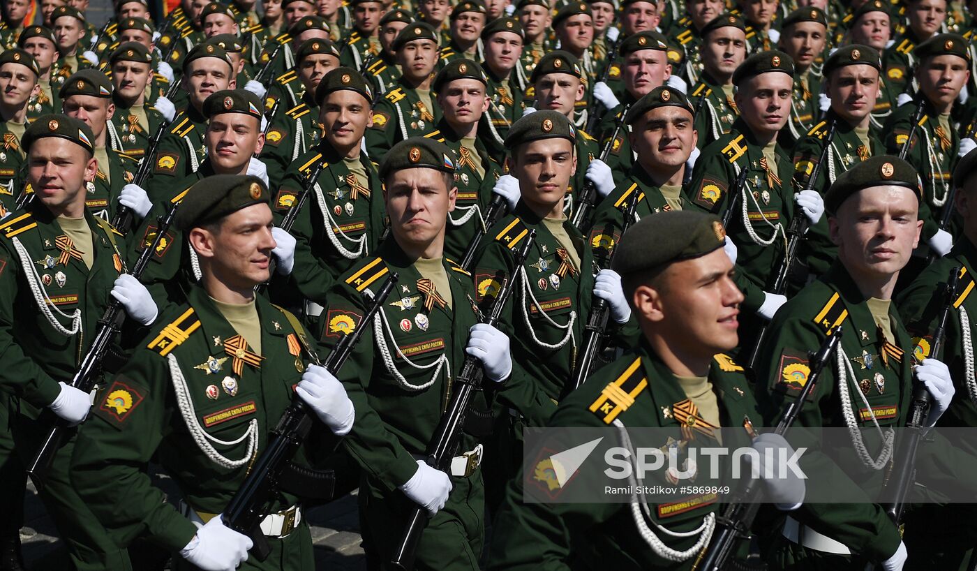 Russia Parade Rehearsal