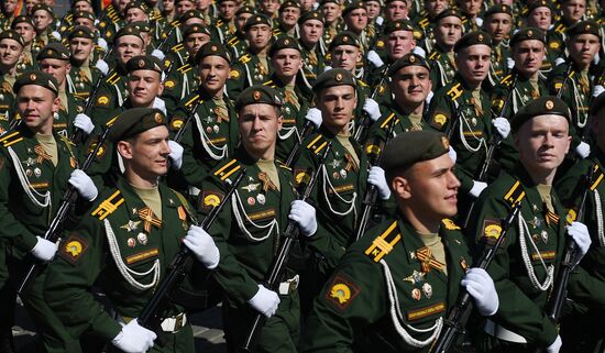 Russia Parade Rehearsal