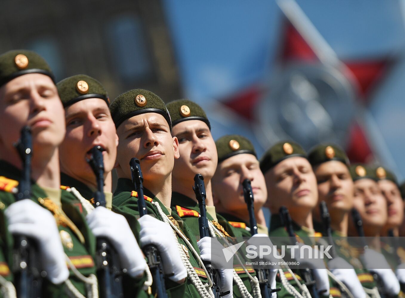 Russia Parade Rehearsal