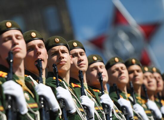 Russia Parade Rehearsal