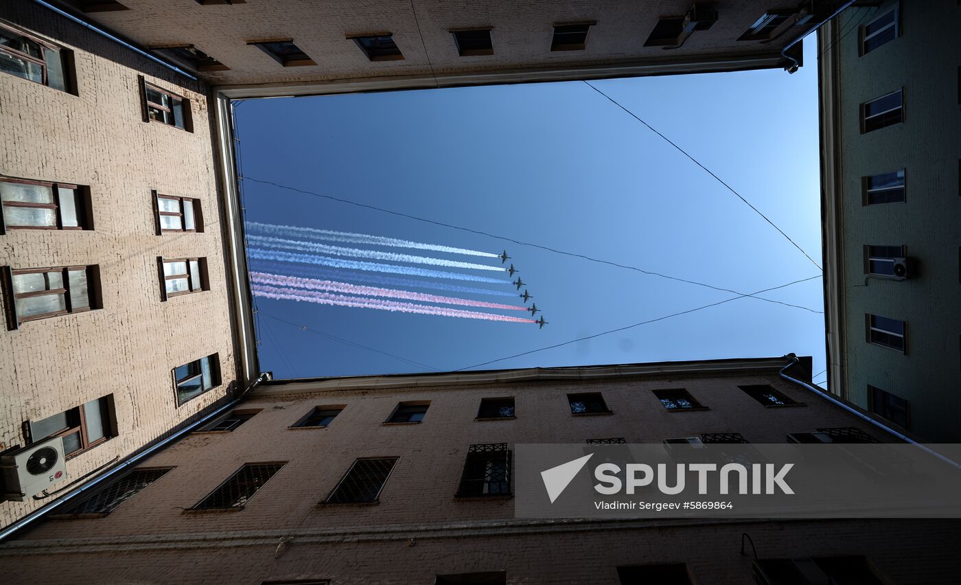Russia Parade Rehearsal