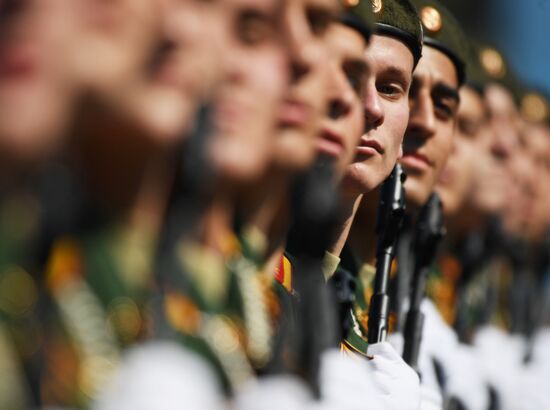 Russia Parade Rehearsal