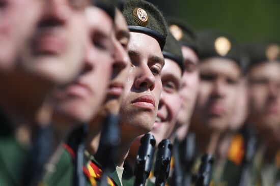 Russia Parade Rehearsal