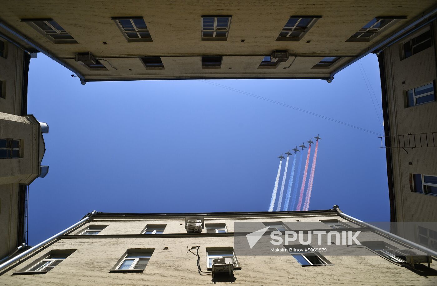 Russia Parade Rehearsal