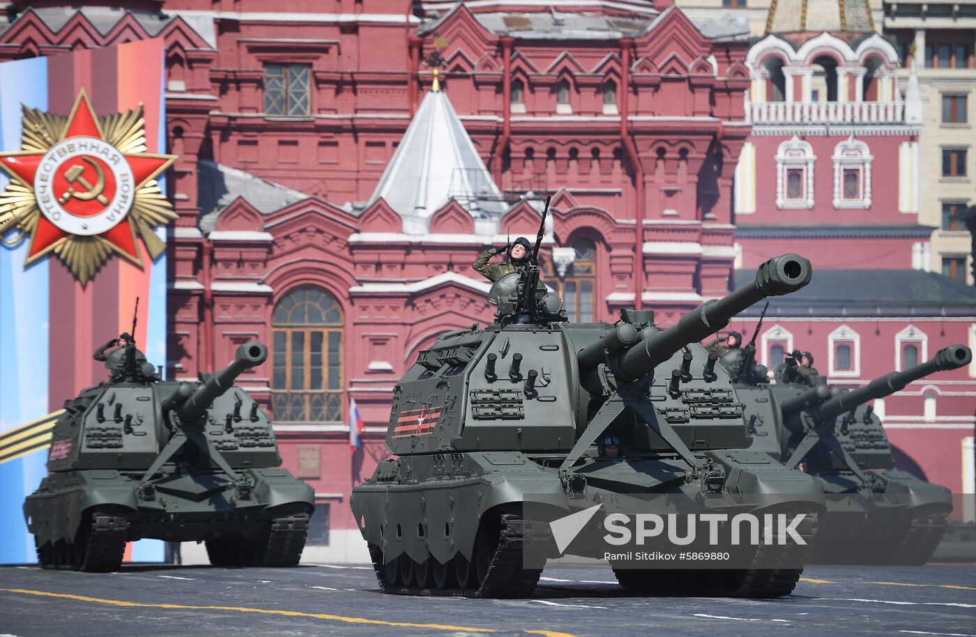 Russia Parade Rehearsal