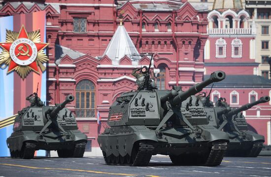 Russia Parade Rehearsal