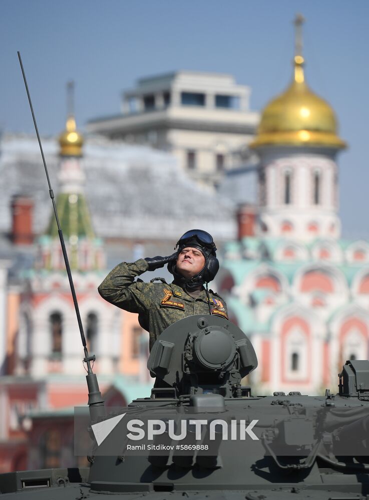 Russia Parade Rehearsal