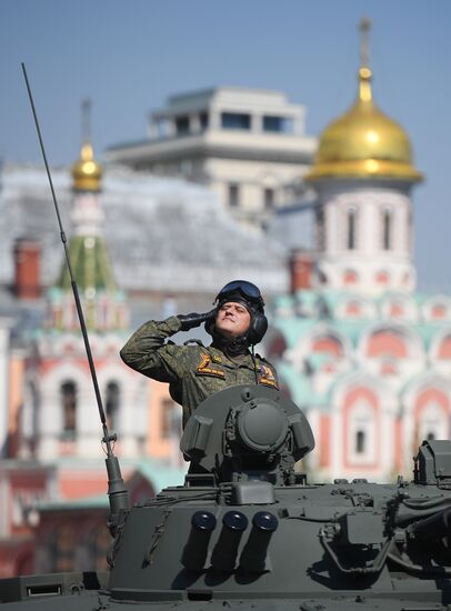 Russia Parade Rehearsal
