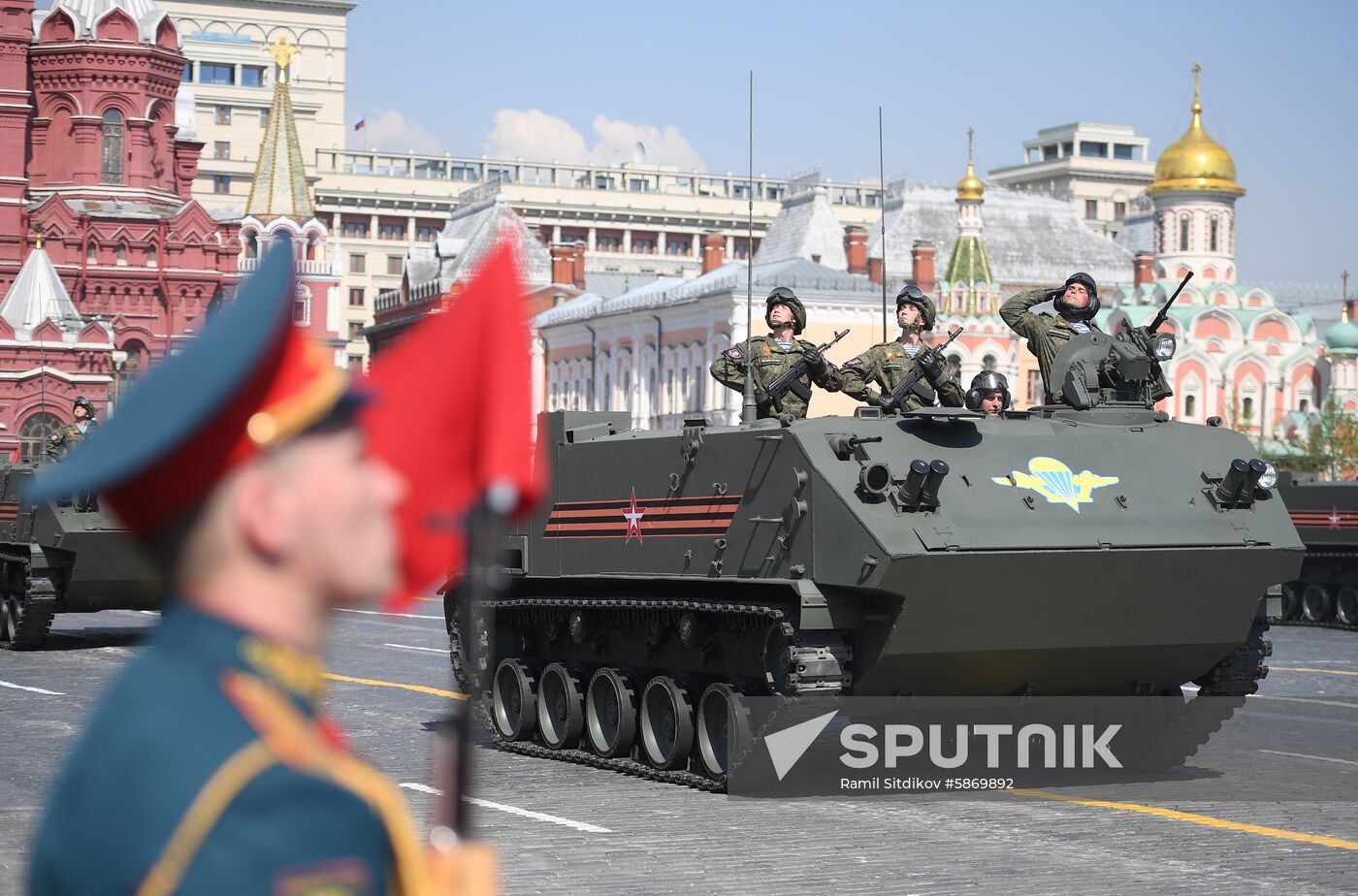 Russia Parade Rehearsal