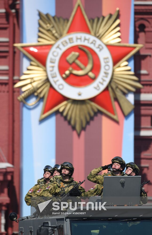 Russia Parade Rehearsal