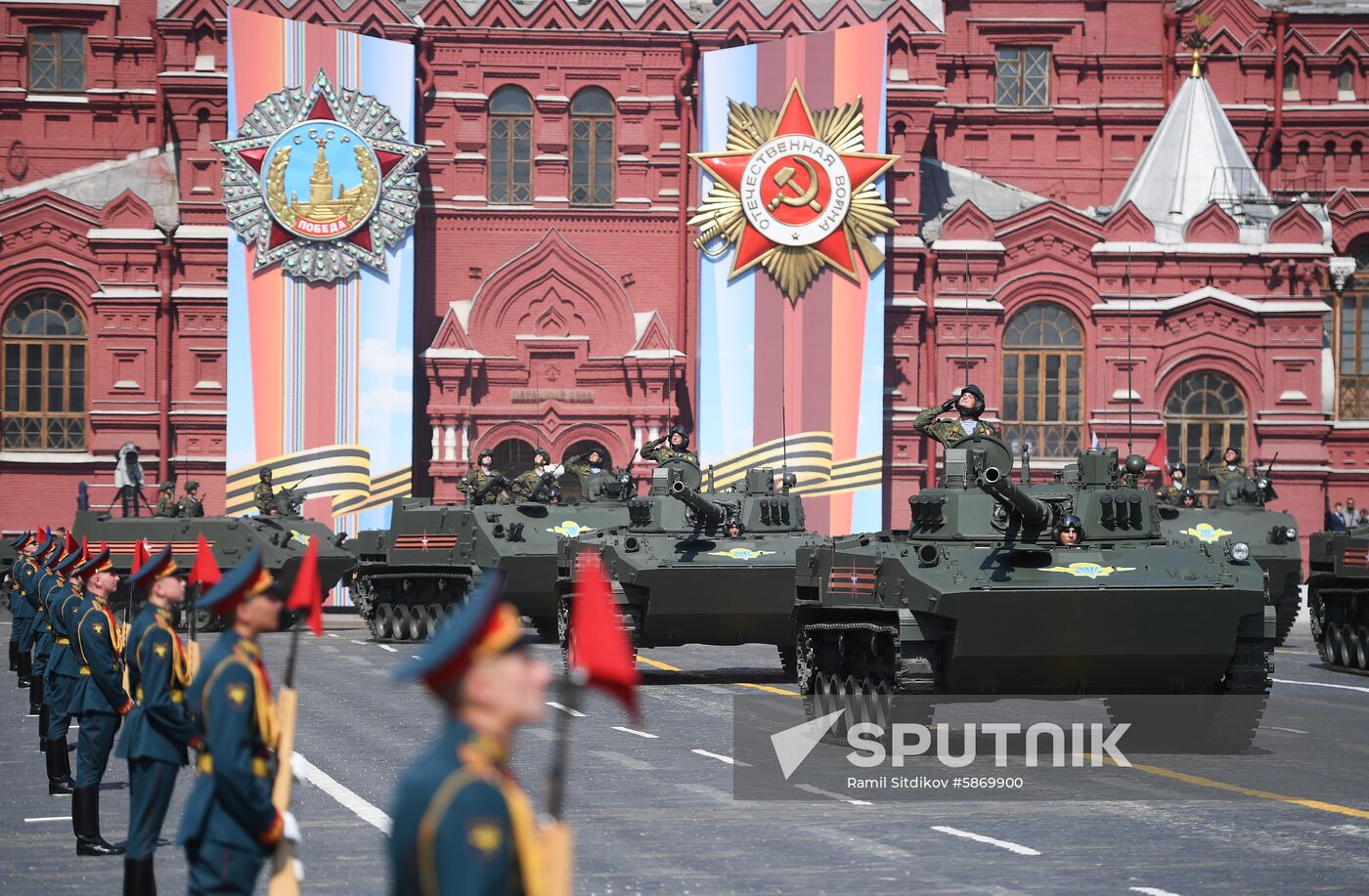 Russia Parade Rehearsal