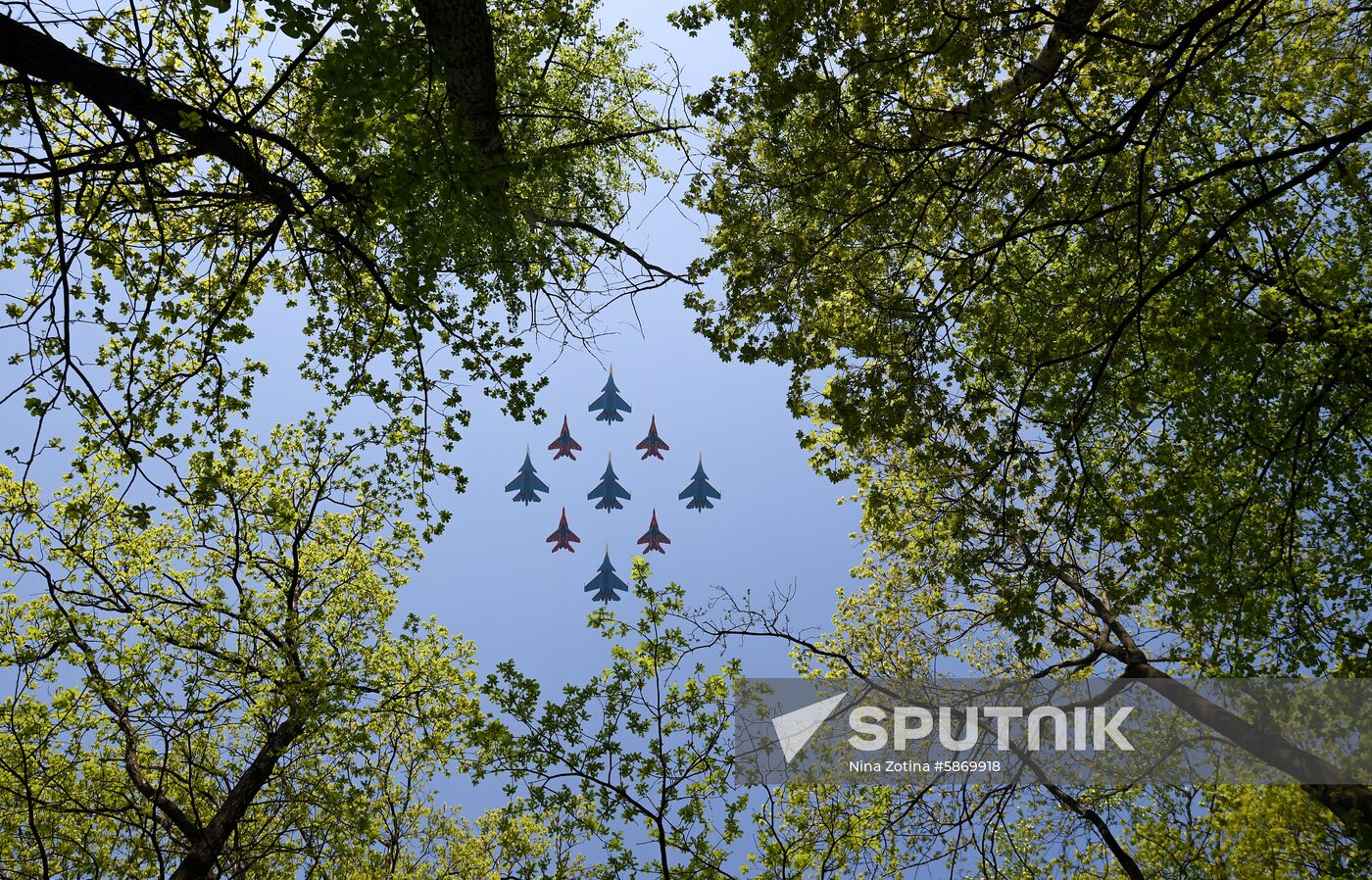 Russia Parade Rehearsal