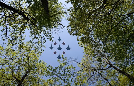 Russia Parade Rehearsal