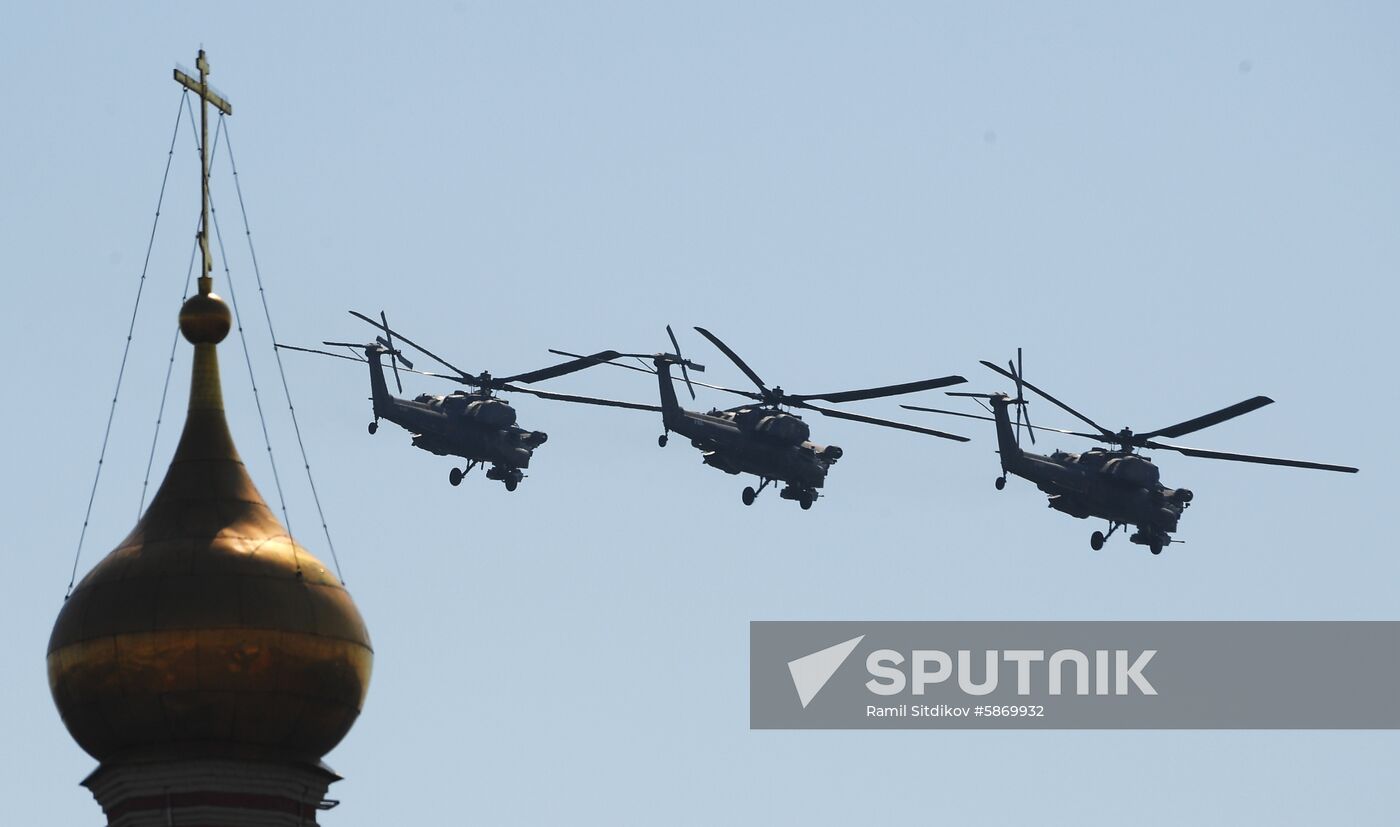 Russia Parade Rehearsal