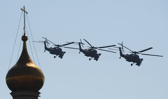 Russia Parade Rehearsal