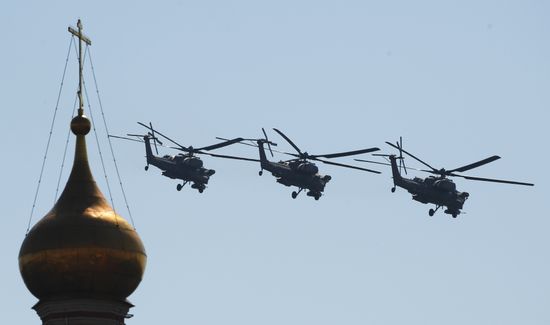 Russia Parade Rehearsal