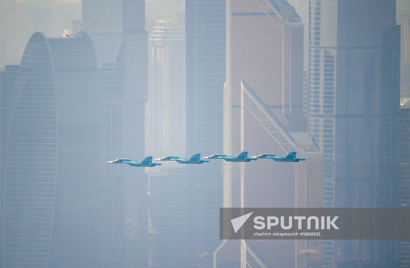 Russia Parade Rehearsal