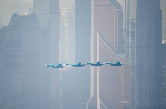 Russia Parade Rehearsal