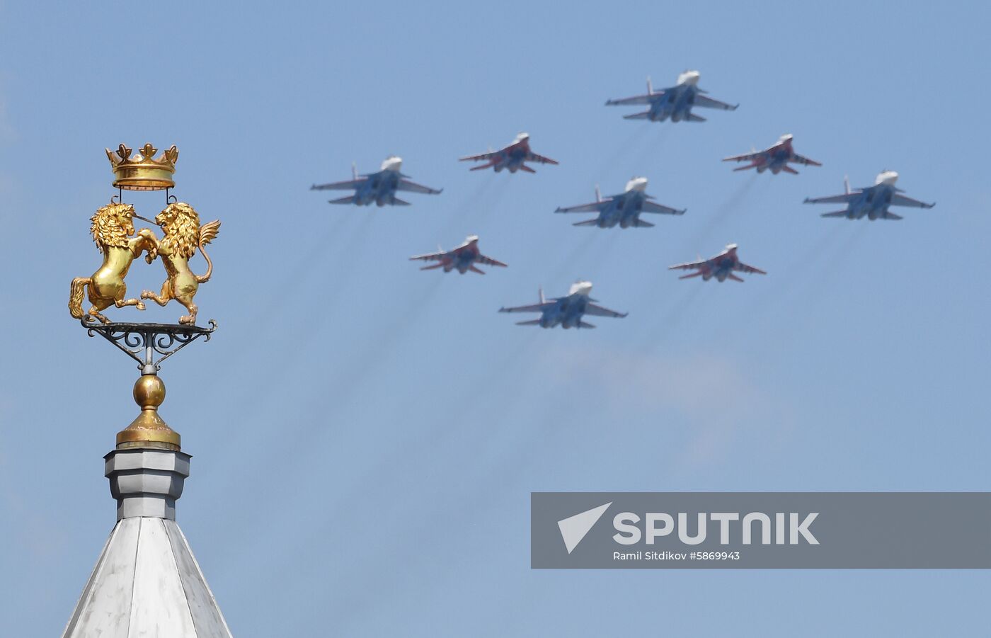 Russia Parade Rehearsal