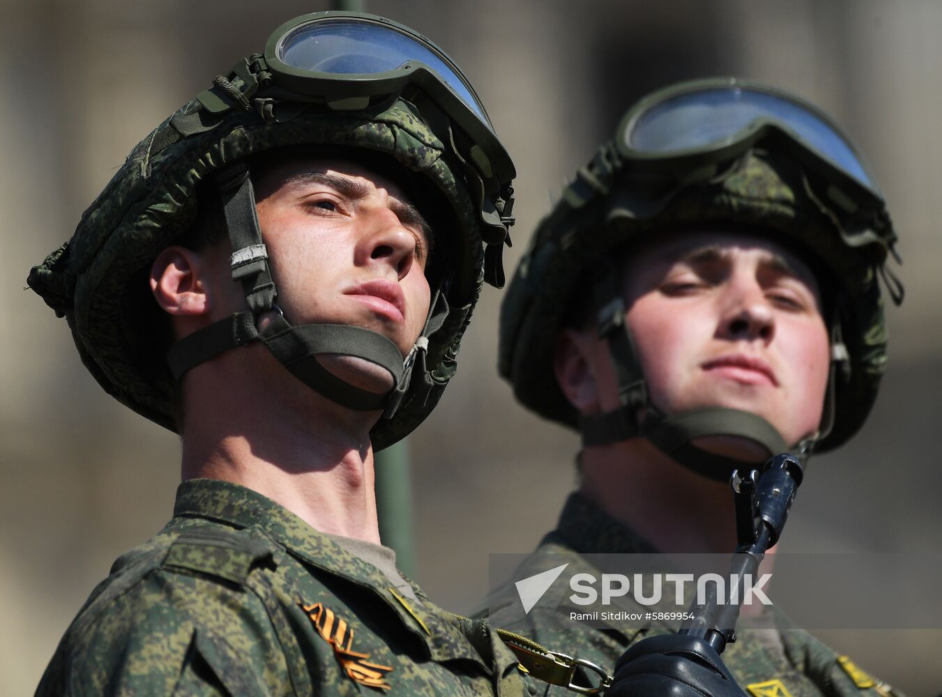Russia Parade Rehearsal