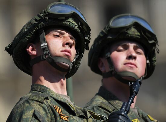 Russia Parade Rehearsal