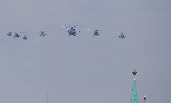 Russia Parade Rehearsal