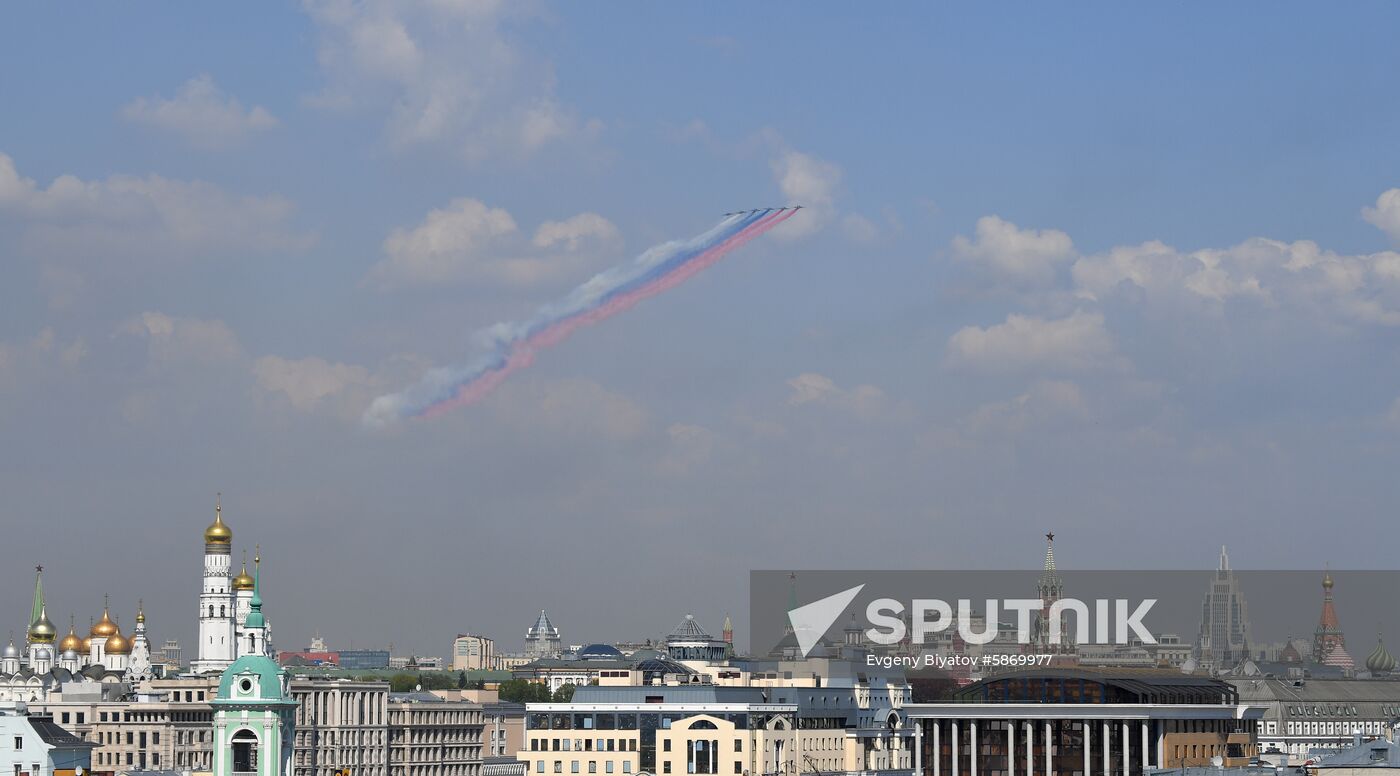 Russia Parade Rehearsal