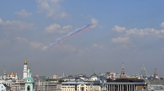Russia Parade Rehearsal