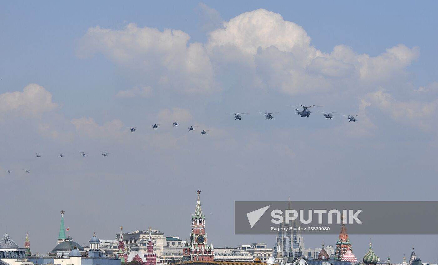 Russia Parade Rehearsal