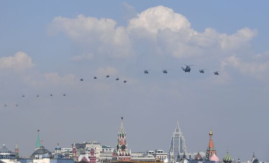 Russia Parade Rehearsal
