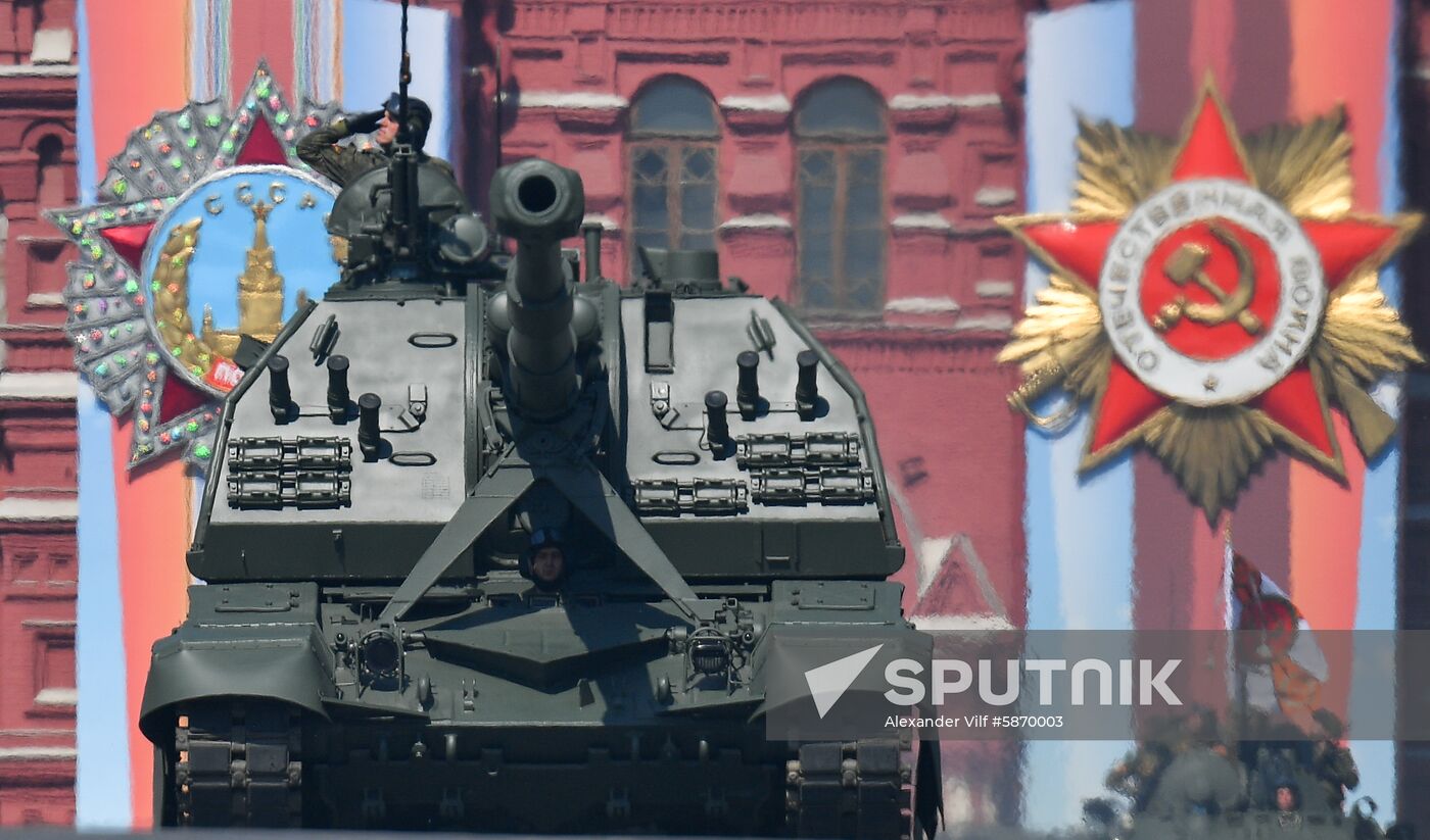 Russia Parade Rehearsal