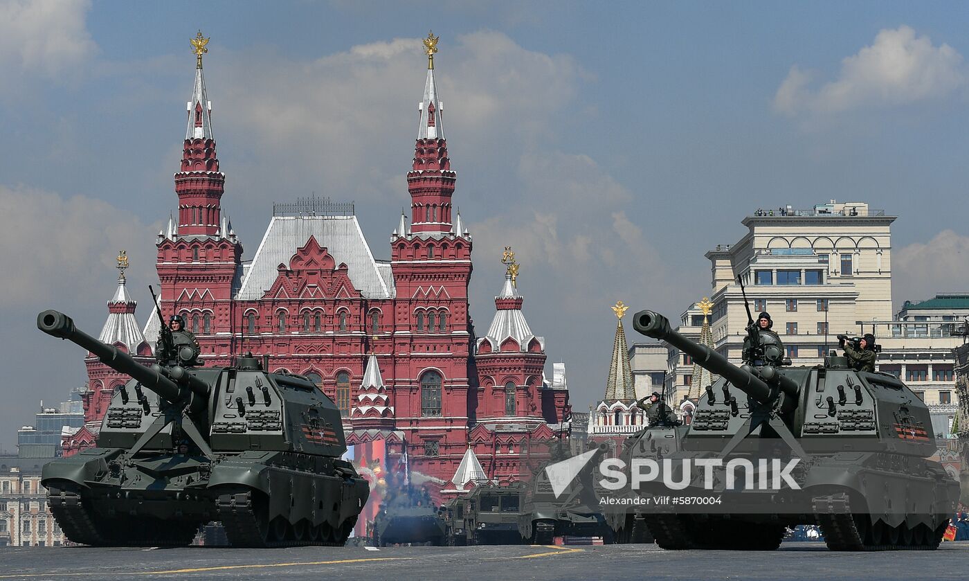 Russia Parade Rehearsal