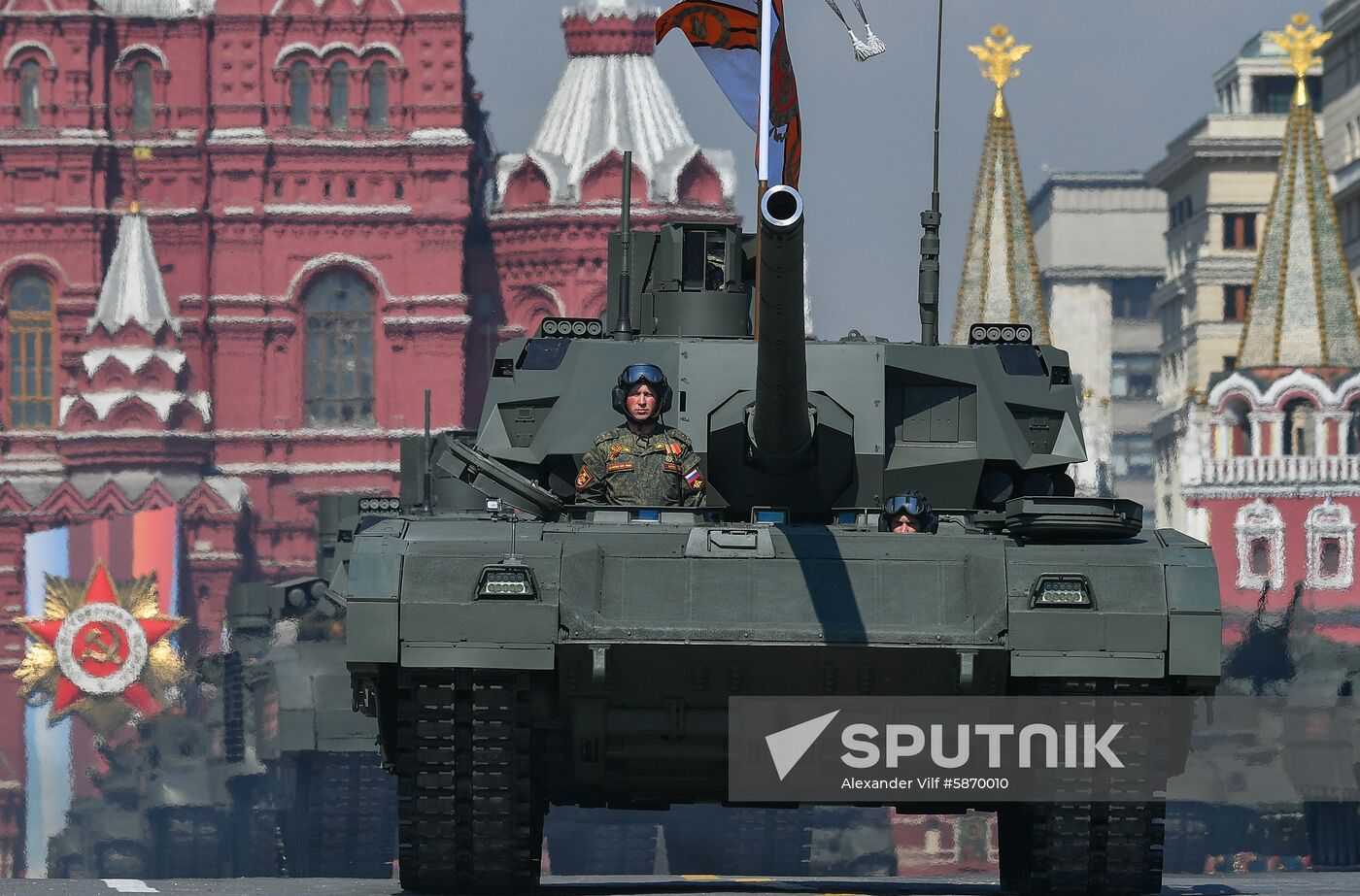 Russia Parade Rehearsal