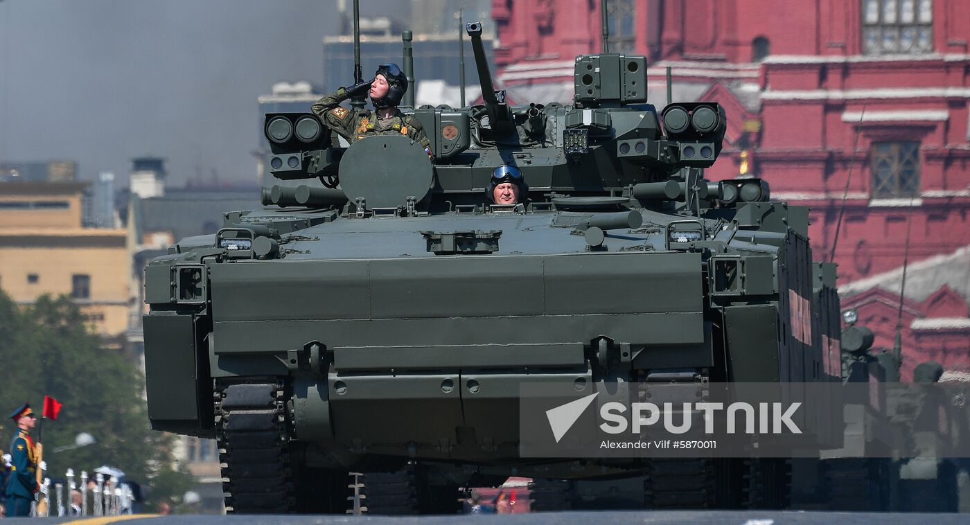 Russia Parade Rehearsal