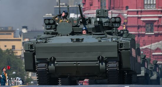 Russia Parade Rehearsal