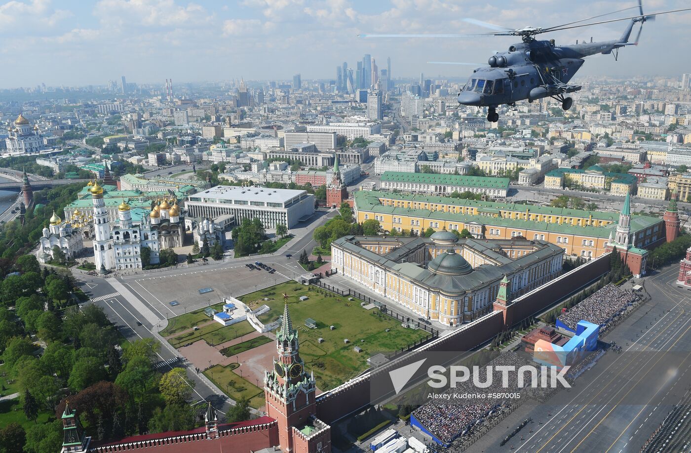 Russia Parade Rehearsal
