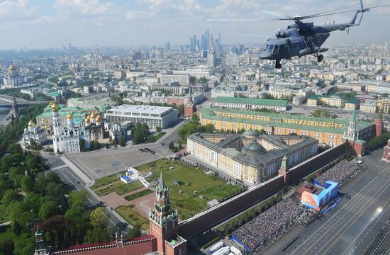 Russia Parade Rehearsal