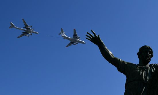 Russia Parade Rehearsal