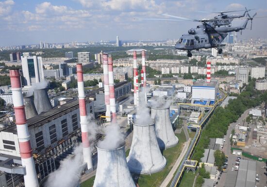 Russia Parade Rehearsal