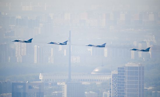 Russia Parade Rehearsal