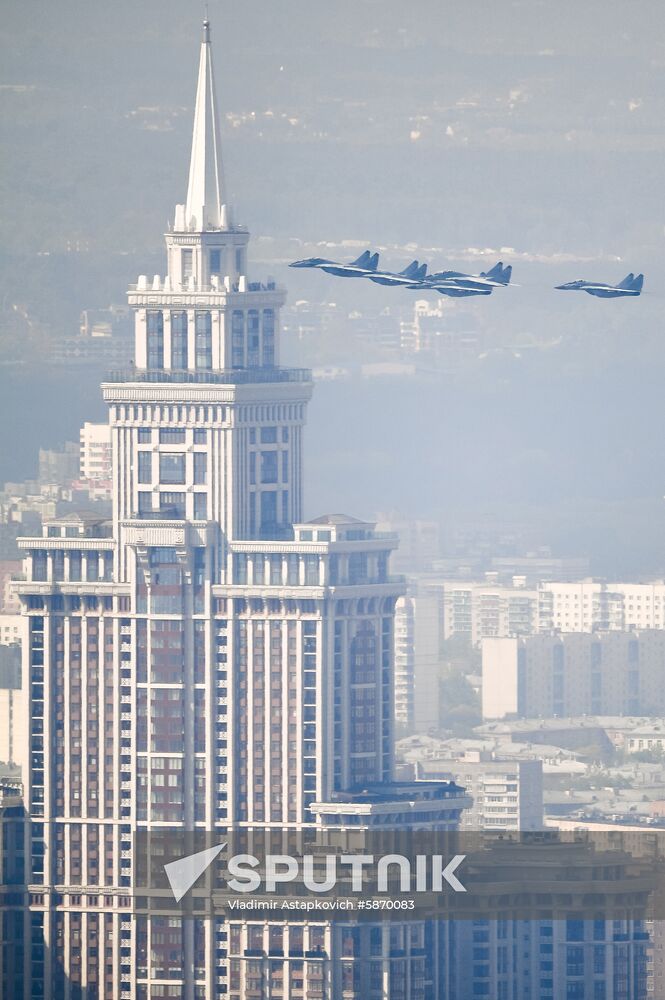 Russia Parade Rehearsal