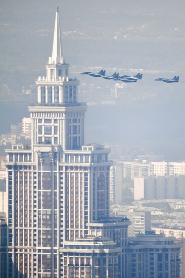 Russia Parade Rehearsal