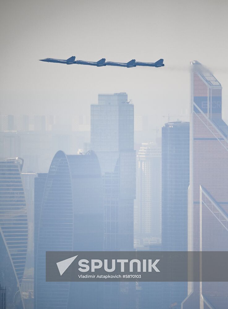 Russia Parade Rehearsal