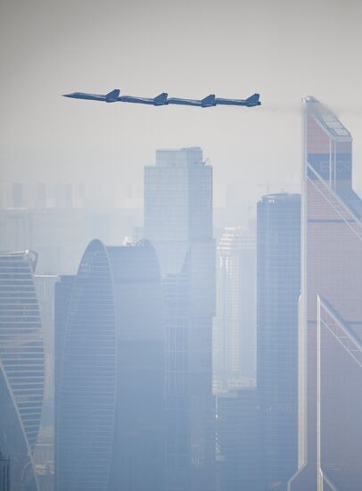 Russia Parade Rehearsal