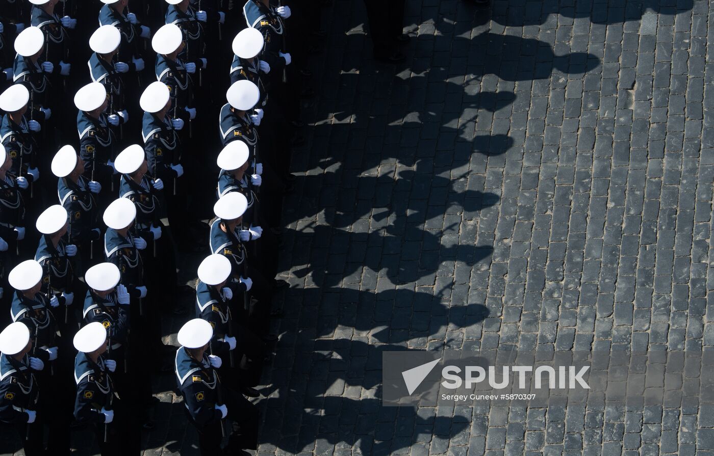 Russia Parade Rehearsal