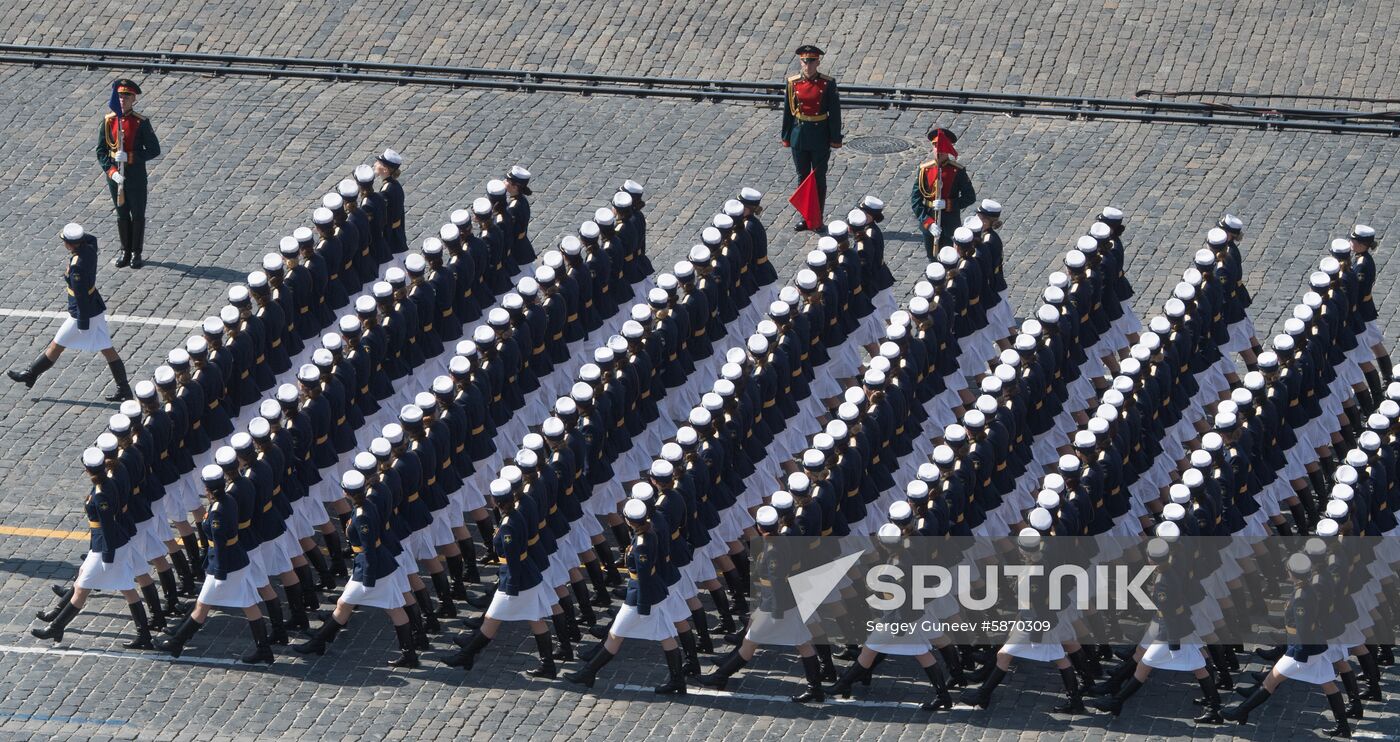 Russia Parade Rehearsal